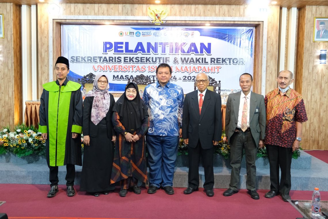 Kejar Transformasi Kampus, Unim Mojokerto Lantik 3 Pejabat Baru 1 Unim Mojokerto.