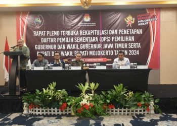 KPU Kabupaten Mojokerto.