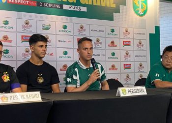 Paul Munster Tegaskan, Launching Game Persebaya Surabaya vs Persik Kediri Pertandingan Pra-Musim 1 Paul Munster.