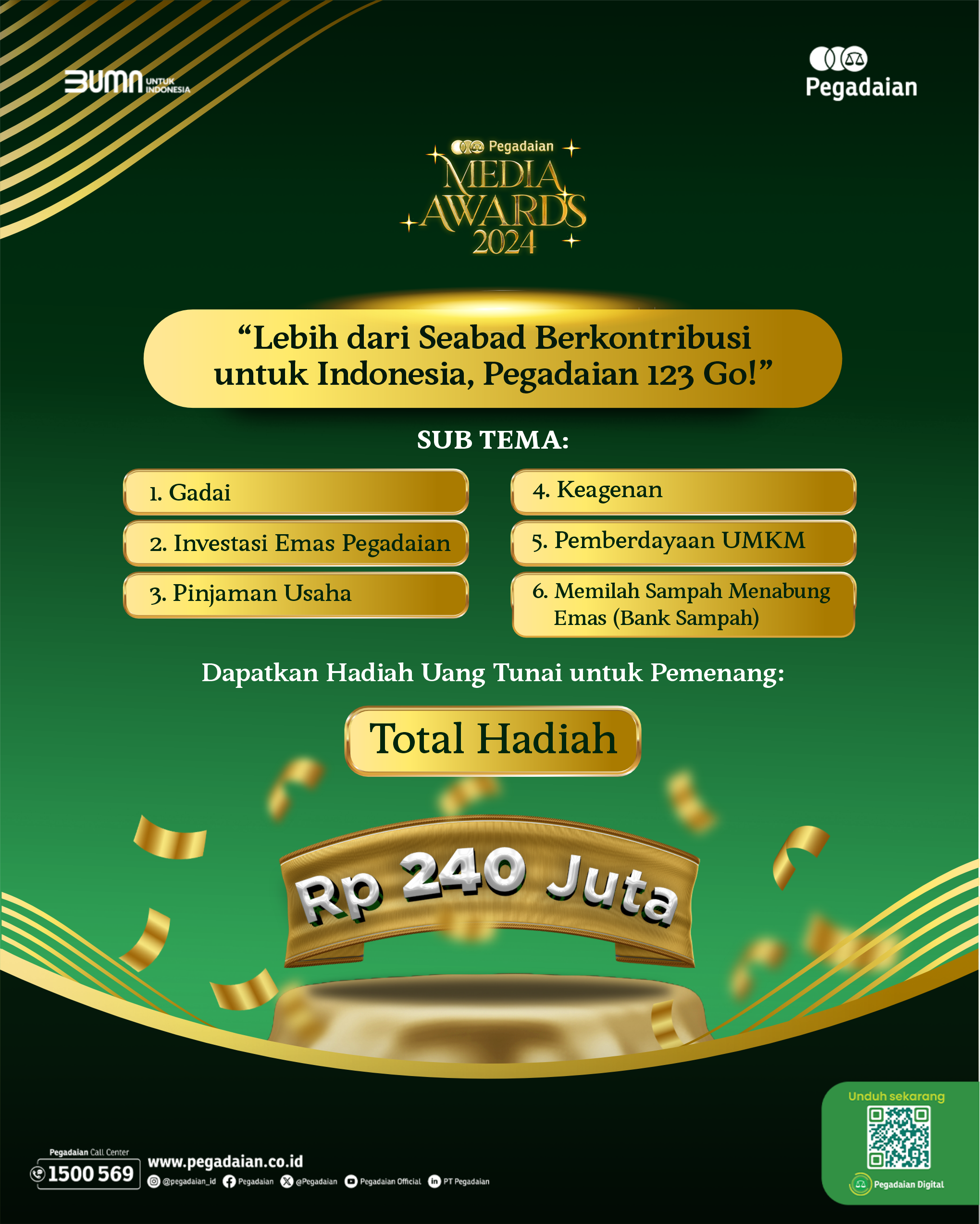 123 Go!! Pegadaian Media Awards 2024 Resmi Digelar 3 2