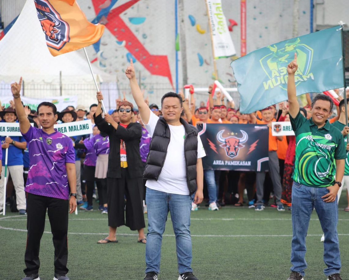 Kali Pertama Digelar Se-Indonesia, Porwil PT Pegadaian Kanwil XII Surabaya 2024 Asah Pegawai Jadi Atlet Potensial 1 Porwil PT Pegadaian.