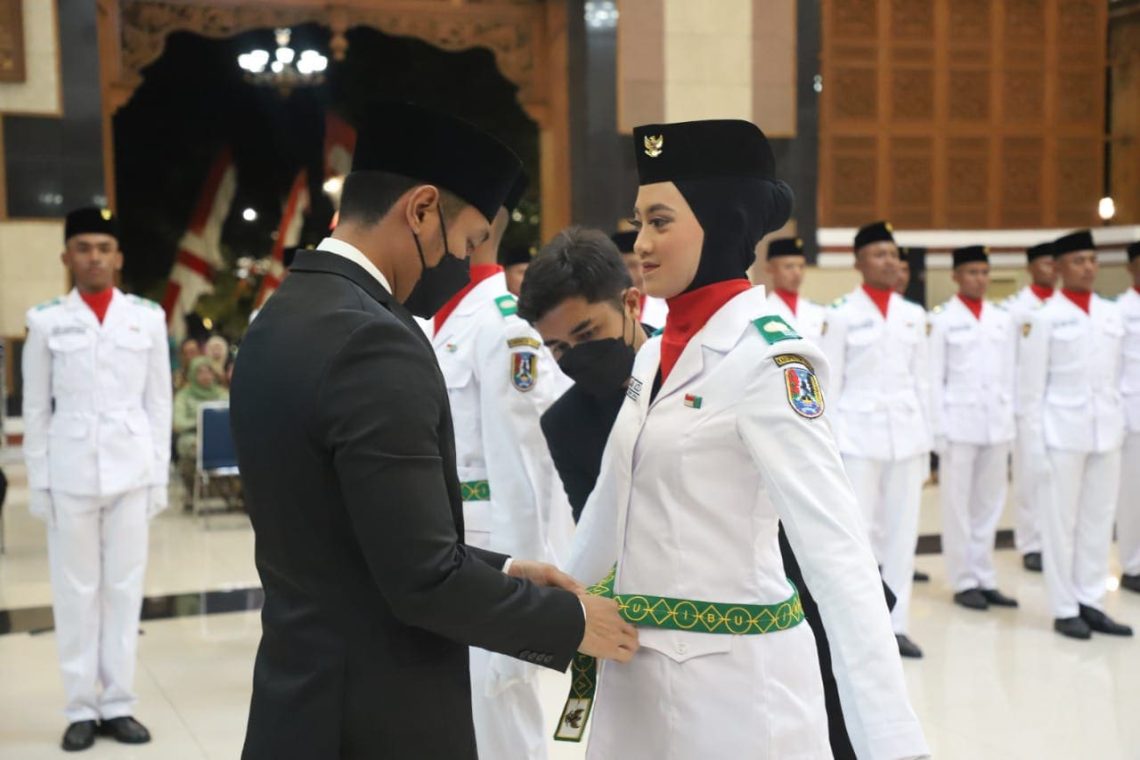 Ilustrasi petugas paskibraka. (Foto: Diskominfo Tuban)