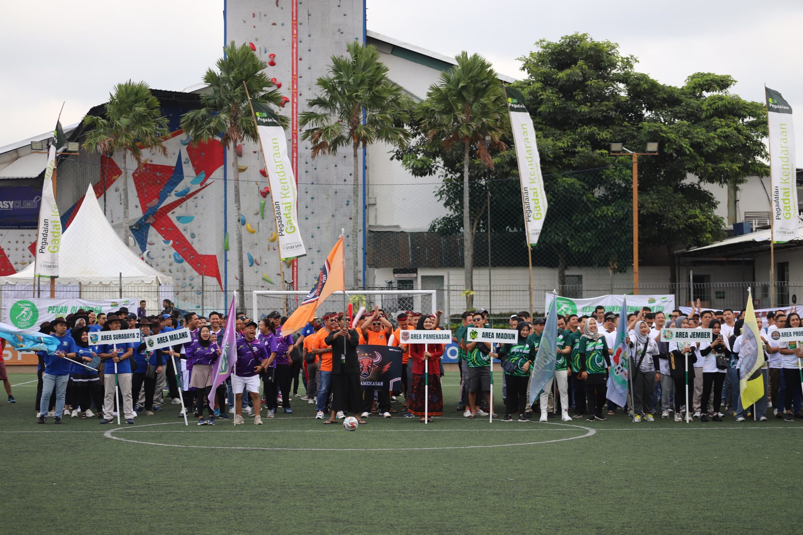 Kali Pertama Digelar Se-Indonesia, Porwil PT Pegadaian Kanwil XII Surabaya 2024 Asah Pegawai Jadi Atlet Potensial 2 Porwil PT Pegadaian Surabaya.