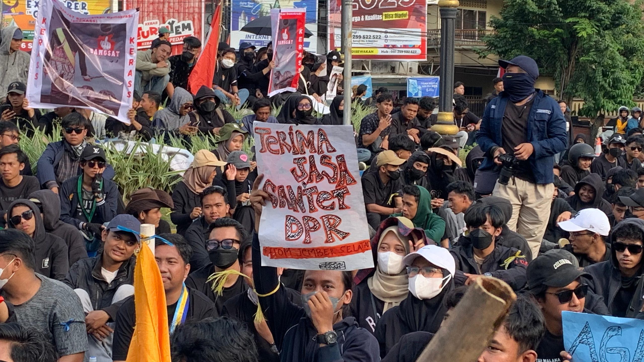 Unjuk rasa RUU Pilkada.