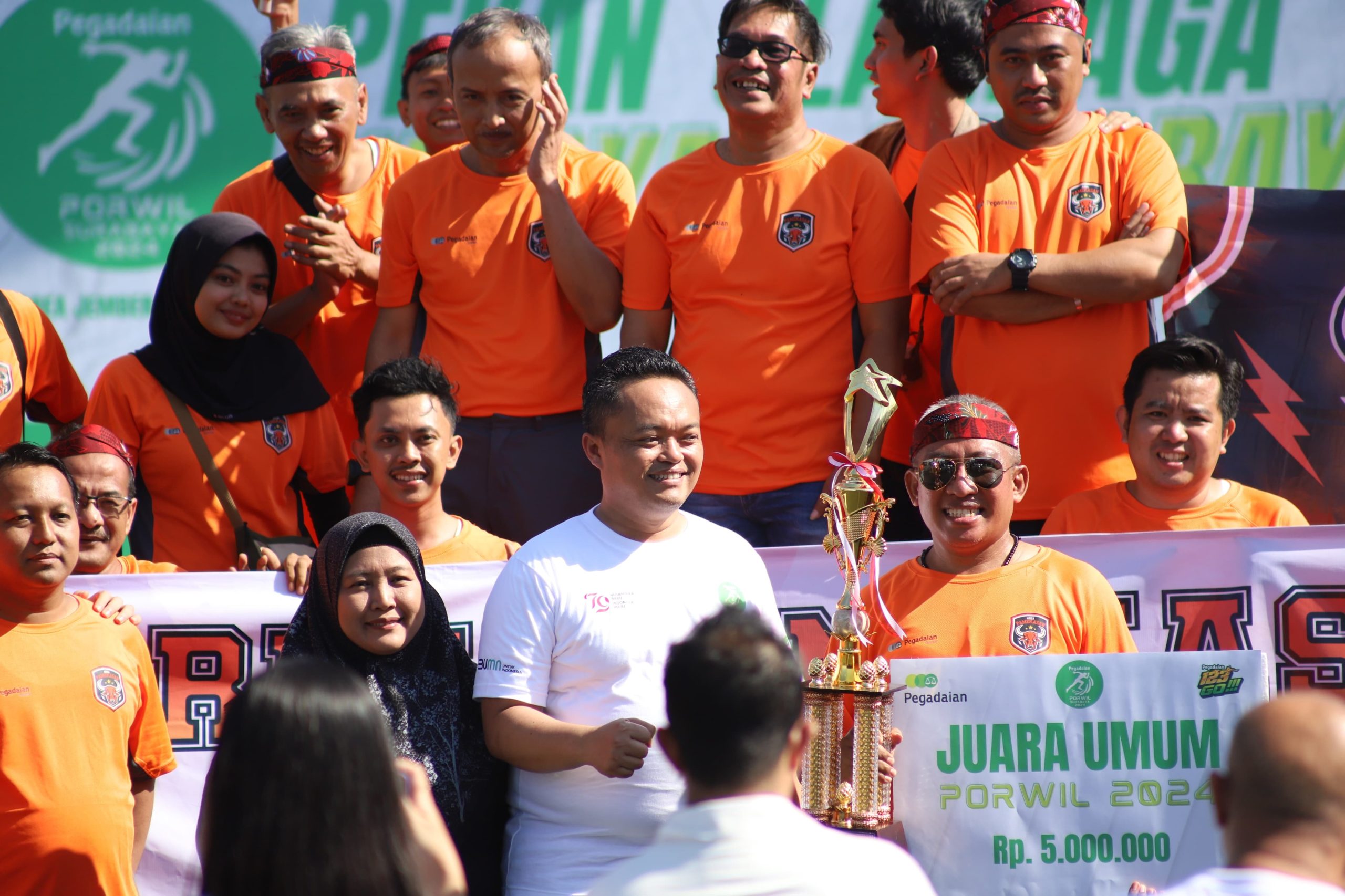 Kali Pertama Digelar Se-Indonesia, Porwil PT Pegadaian Kanwil XII Surabaya 2024 Asah Pegawai Jadi Atlet Potensial 4 Atlet Porwil PT Pegadaian Surabaya.