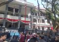 Massa di Kota Malang Kawal Putusan MK Geruduk Gedung Dewan