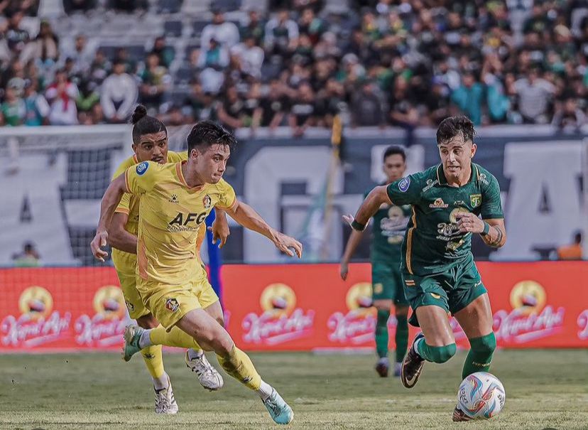 3.909 Personel Gabungan Amankan Launching Game Persebaya vs Persik di GBT Surabaya 1 Persebaya Surabaya vs Persik Kediri