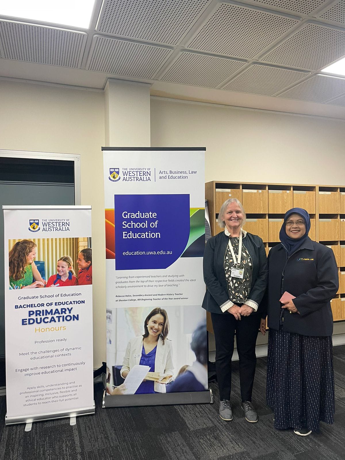 Prof. Sri Rahayu, Perkuat Jaringan Kerja Sama Internasional UM Lewat Kunjungan ke University of Western Australia 3 prof um 2