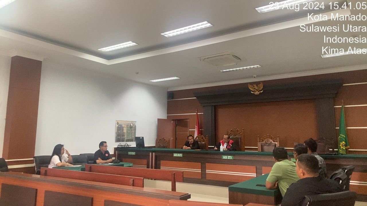 PN Manado Tolak Praperadilan Joseph Kopalit, Permohonan Dianggap Tak Beralasan 6 Sidang 2