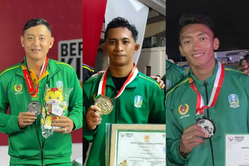 Atlet PON di Tuban.