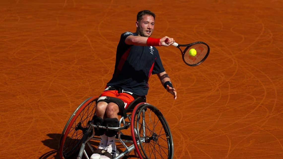 Wheelchair Tennis Paralympics.