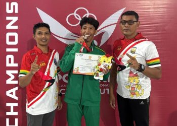 Hari Pertama, Taekwondo Jatim Sumbang Medali Perak di PON XXI Sumut-Aceh