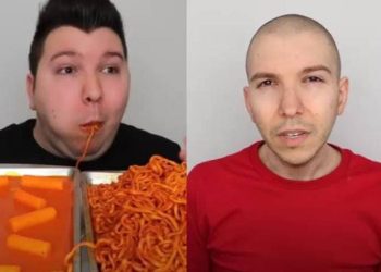 YouTuber Nikocado Avocado.