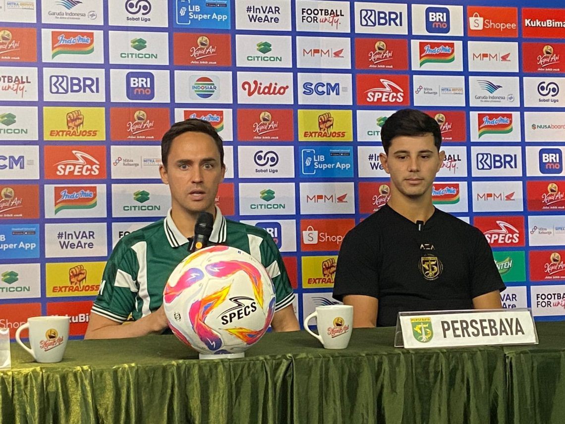 Hadapi Dewa United Malam Ini, Persebaya Surabaya Tak Anggap Remeh Siapkan Bekal yang Kuat 1 Dewa United.