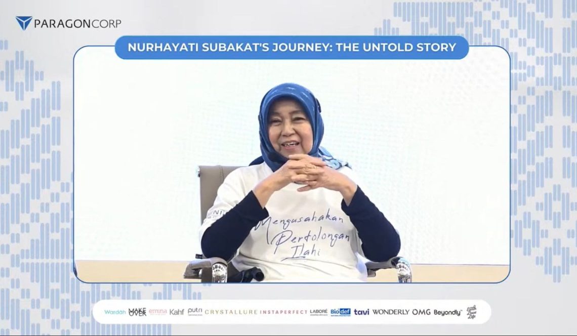 Cerita Nurhayati Subakat, Mengusahakan Pertolongan Tuhan hingga Bisa Membesarkan Kosmetik Wardah 1 Nurhayati Subakat.