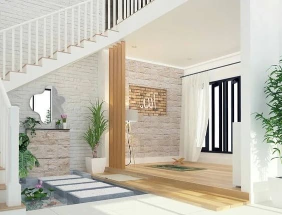 5 Inspirasi Desain Unik Mushola Rumah Minimalis Kece untuk Keluarga Muda, Makin Betah! 5 Mushola rumah minimalis terbaru 2024.