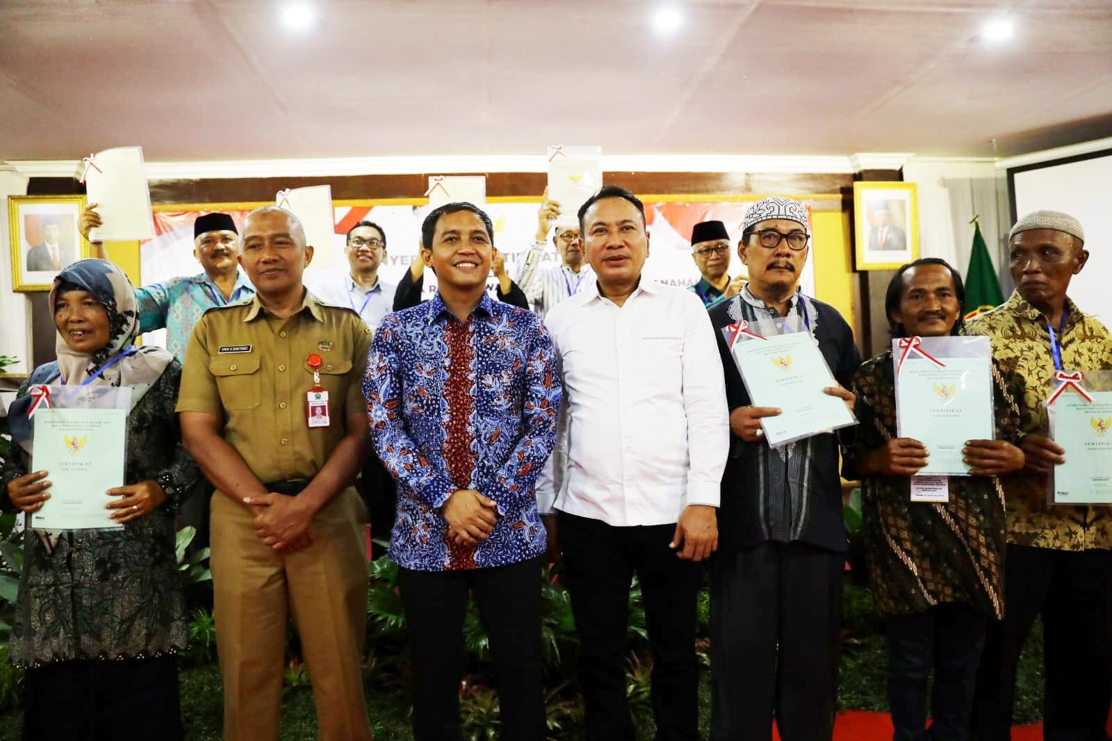 Sertifikasi tanah di Malang.