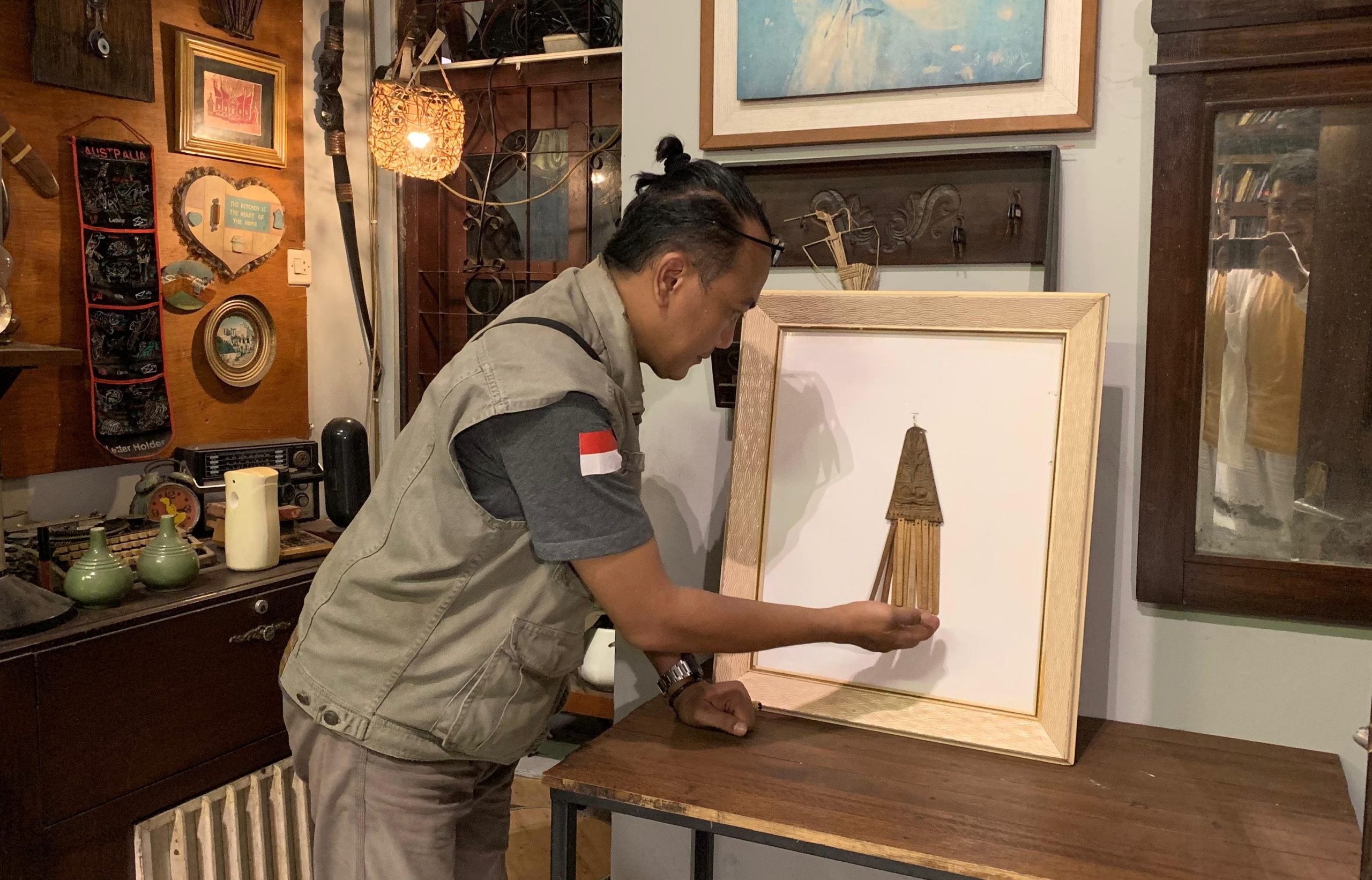 Aksara Batak dari Peneliti BRIN, Jadi Koleksi Baru di Museum Huruf Jember 2 Aksara Batak di Museum Huruf.