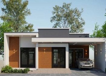 Model depan rumah minimalis modern.