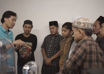 Pelatihan barista.