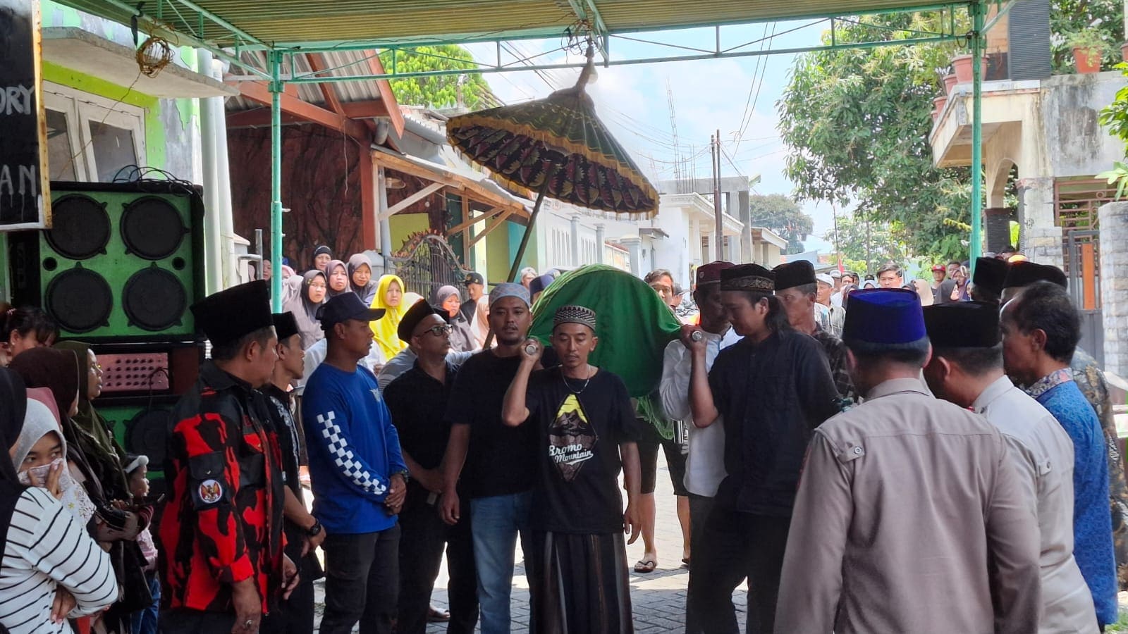 Korban pesilat di Karangploso.