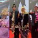 Adu Outfit Kostum Tradisional Daerah Cagub dan Cawagub Jatim di Deklarasi Damai 8 Kostum tradisional.