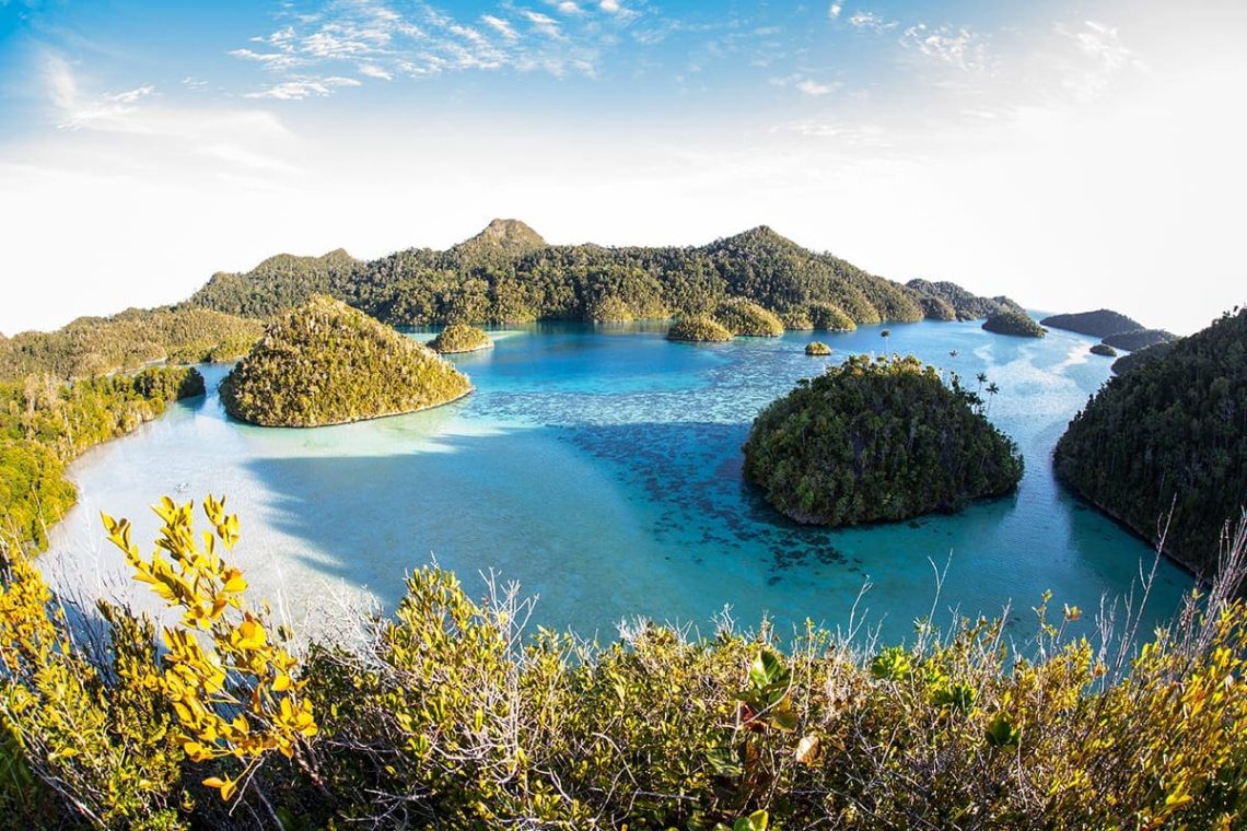 Daya Tarik Keelokan Raja Ampat bak Lukisan di Papua Barat, Jadi Destinasi Diving Terbaik Dunia Sajikan Ketenangan 1 Raja Ampat.