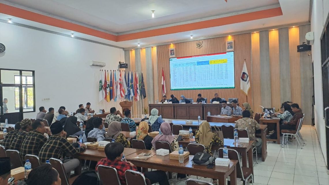 Data pemilih.