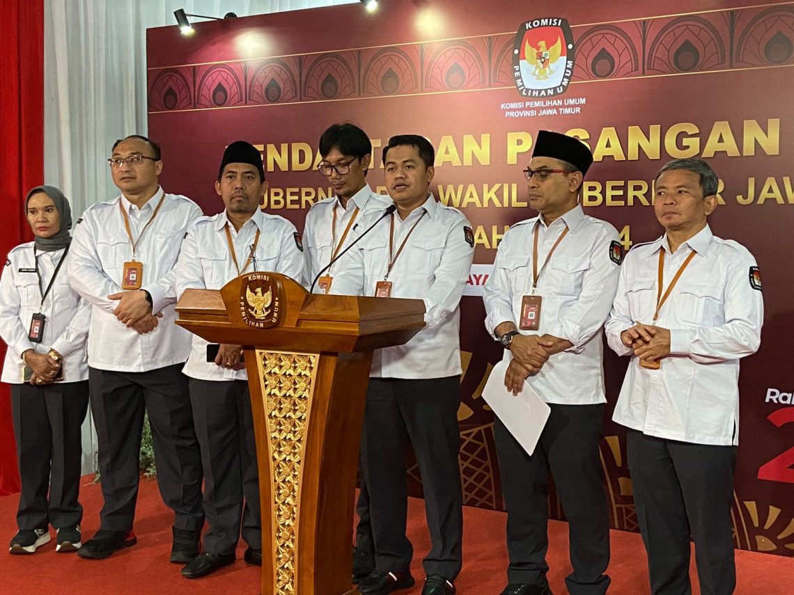 5 Daerah Lawan Kotak Kosong, KPU Jatim Perpanjang Pendaftaran Sampai 4 September 1 KPU Jatim.