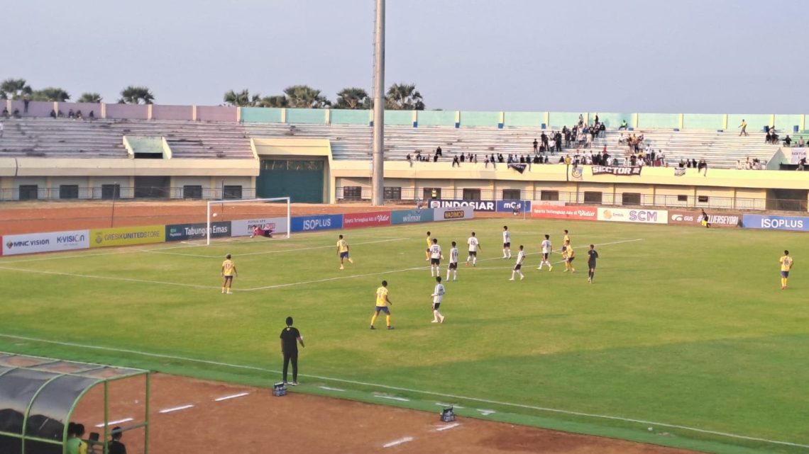 Gresik United Menang Telak, Lumat Rans Nusantara 3-0 di Kandang 1 Gresik United.