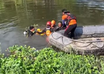 hilang tenggelam.