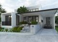 Desain rumah minimalis 3 kamar.