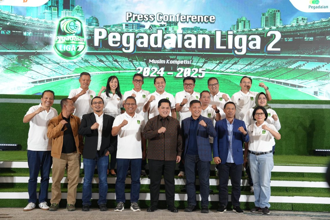 Perhelatan Liga 2 Musim 2024/2025, PT Pegadaian Kembali Jadi Sponsor Utama Dukung Sepak Bola yang Bersih 1 PT Pegadaian.