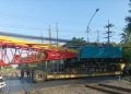 Truk crane.