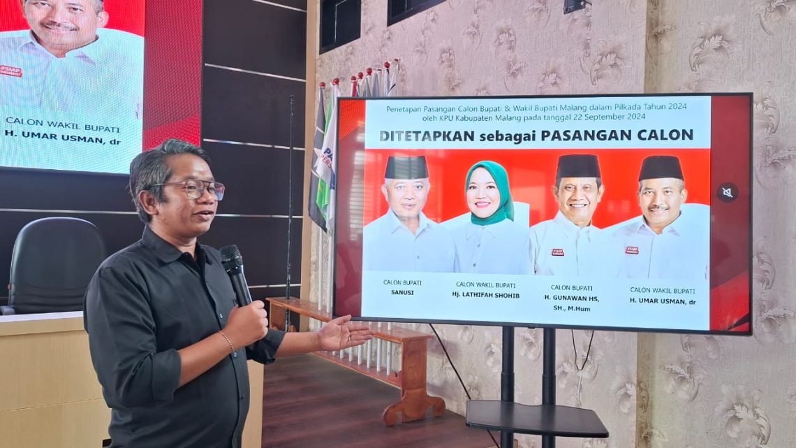 Sanusi-Lathifah dan Gunawan HS-Umar Usman Undi Nomor Urut, Ini Tahapan Prosesnya! 1 KPU Malang
