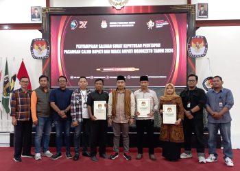 Nihil Tanggapan Masyarakat, KPU Kabupaten Mojokerto Tetapkan Dua Paslon Pilkada 2024 1 Paslon Mojokerto