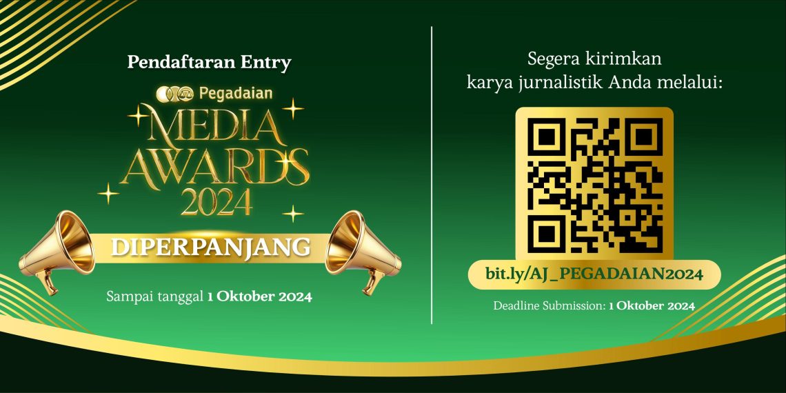 Pegadaian Media Awards 2024 Diperpanjang, Para Jurnalis Yuk Merapat! 5 Pegadaian Media Awards 2024 Diperpanjang