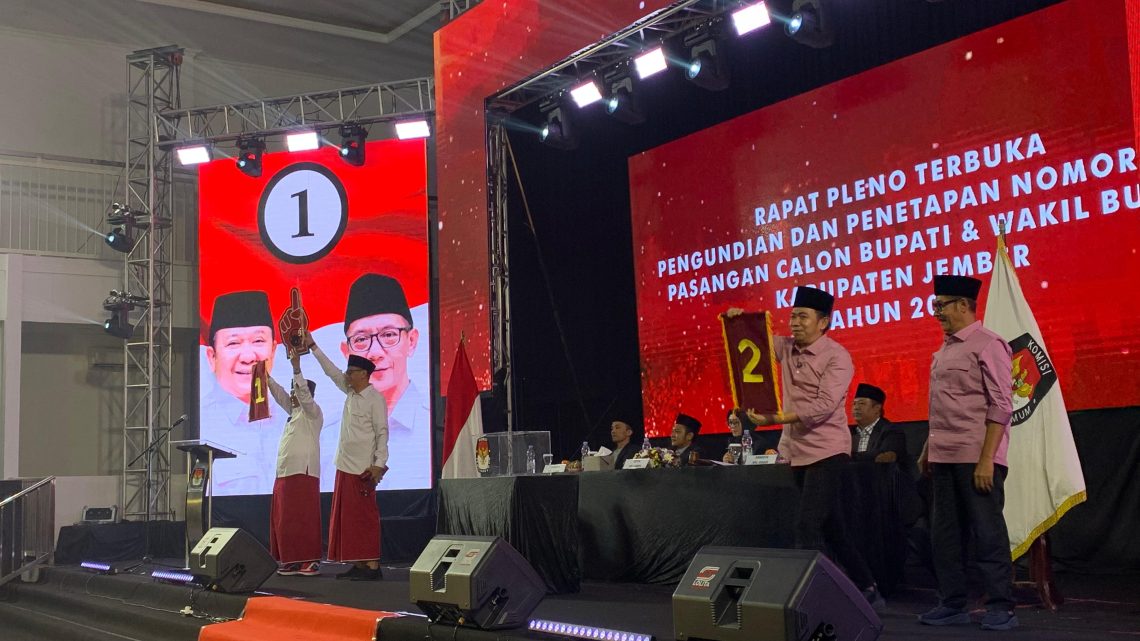 Hendy-Firjaun Nomor 1 dan Fawait-Djoko 2 di Pilkada Jember 2024 1 Pilkada Jember