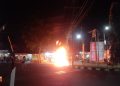 Sepeda Motor Terbakar