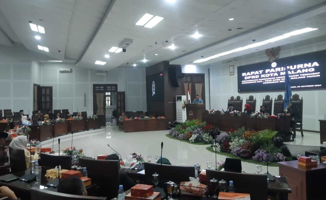 Rapat Paripurna KUA-PPAS APBD, DPRD Kota Malang Beri Perhatian soal Anggaran Belanja Pegawai Terbesar 1 Belanja pegawai.