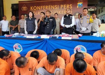 Operasi Tumpas Semeru di Mojokerto, Polisi Sita Narkoba Senilai Ratusan Juta Rupiah 4 Operasi Tumpas Semeru.