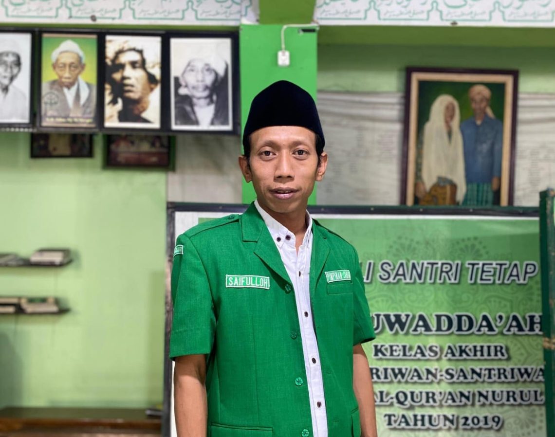 HSN 2024, Ketua Ansor Kota Mojokerto Beber Trilogi Santri 1 Ansor Kota Mojokerto.