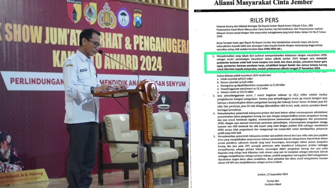 Pemkab Jember Hentikan Program Bansos Jelang Pilkada 2024 Demi Jaga Netralitas ASN 1 Program Bansos Jember