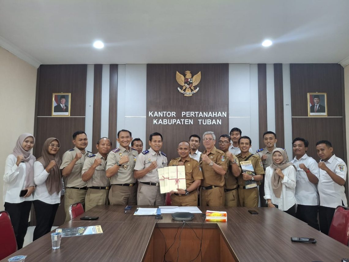 BPN Tuban Sukses Capai Target Sertifikasi Aset Pemkab Tuban 2024 1 BPN Tuban