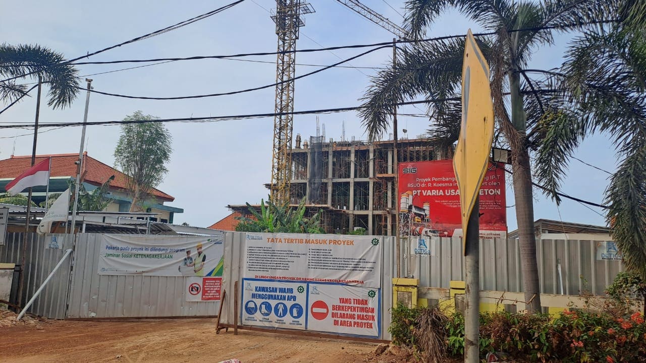 Gedung RSUD dr R Koesma Tuban.