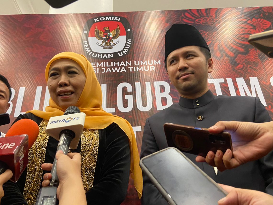 Cagub Khofifah Pastikan Tak Hadiri Pelantikan Presiden Prabowo Subianto di Jakarta 1 Khofifah Indar Parawansa