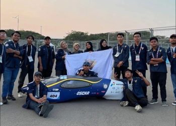Mobil Listrik EV-OS Karya Mahasiswa Unair Surabaya Jadi Terestetik di Kompetisi Mobil Hemat Energi 2024 1 Mobil Hemat Listrik