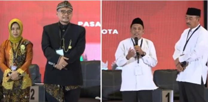 Adu Gagasan di Debat Perdana Pilwali Kota Mojokerto 2024 1 Pilkada Mojokerto