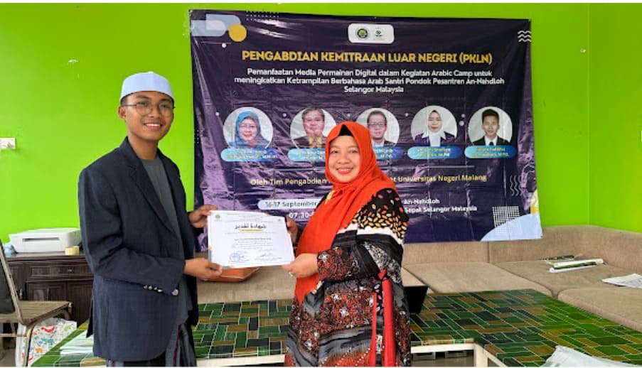 Universitas Negeri Malang Modernizes Arabic Language Learning Through Arabic Camp Program in Malaysia 1 Universitas Negeri Malang.