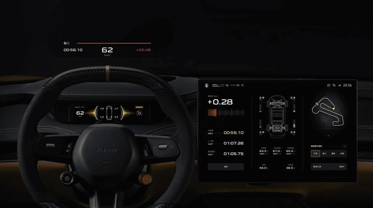 Mobil tercepat Xiaomi SU7 Ultra.